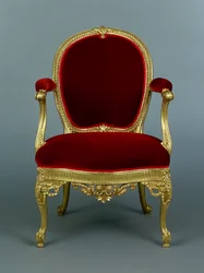 Sillón de Jorge III, c.1770